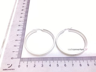 argollas plata 925mm