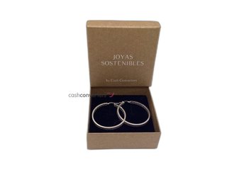 argollas plata 925mm