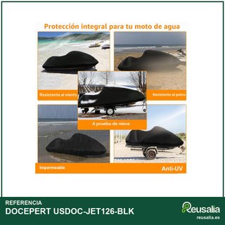 Funda impermeable 420D para moto acuática