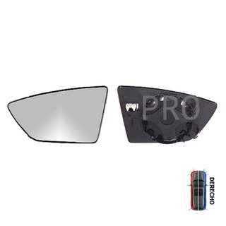Cristal+Base Convexo Térmico - Derecho - Seat Leon (2013 en adelante)