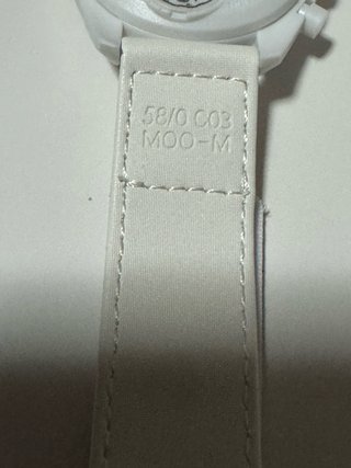 Omega x Swatch Mission To Moonphase Snoopy Bianco