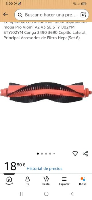 Cepillo Robot Conga
