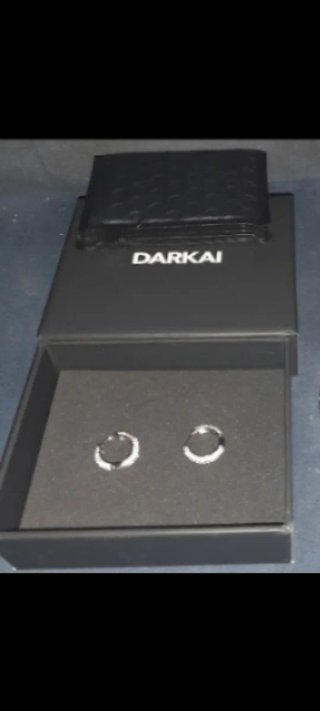 Pendientes DARKAI Plata