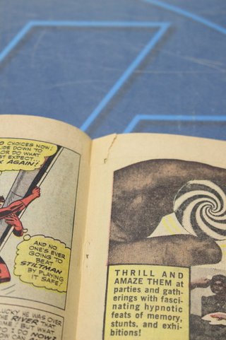 Marvel Comics. Daredevil #8, 1965. USA. "The Stiltman cometh!"