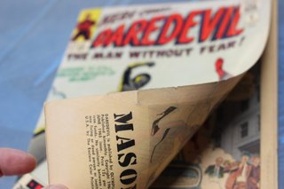 Marvel Comics. Daredevil #8, 1965. USA. "The Stiltman cometh!"