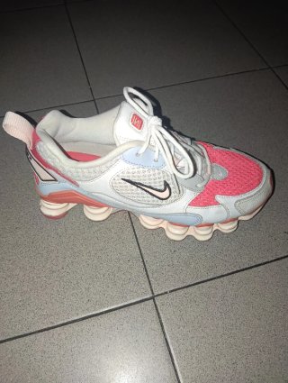 Zapatillas Nike Shox TL Mujer Rosa Blanco