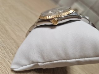 Rolex Oyster Perpetual Date 34mm Gelbgold 18 Karat