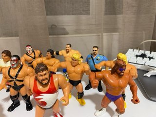 Lote Figuras WWF Lucha Libre Vintage