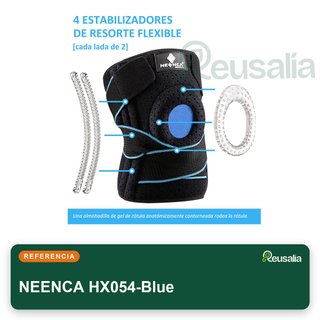 NEENCA Rodillera menisco con gel y muelles