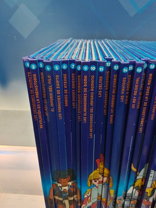coleccion playmobil, completa, 70 tomos, COLECCIÓN, LIBROS PLAYMOBIL LA AVENTURA DE LA HISTORIA