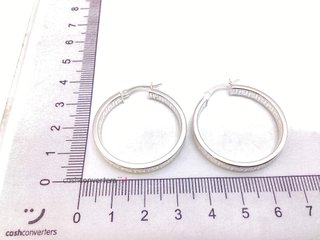 argollas plata 925mm