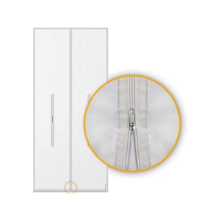 HOOMEE cubierta tela puerta aire acondicionado