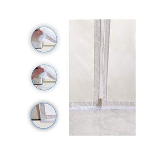 HOOMEE cubierta tela puerta aire acondicionado