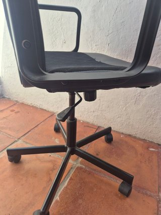 Silla de oficina IKEA RENBERGET Negra