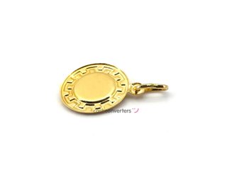 colgante oro 18k
