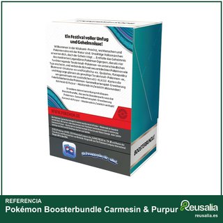 Pokémon Boosterbundle Carmesin & Purpur cartas
