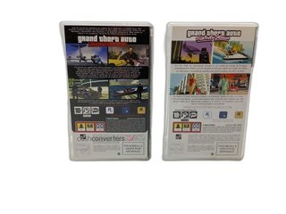 grand theft auto vice city stories + gta liberty city stories psp