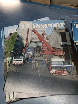21 revistas, transport - Mercedes benz - 97 al 164