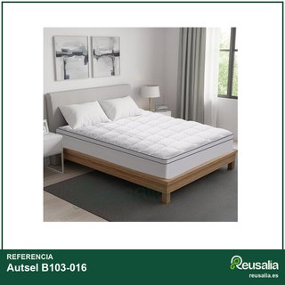 Sobrecolchon 3D microfibra 160x200 acolchado
