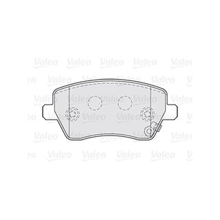 Valeo pastillas freno Essential 301641 delantero