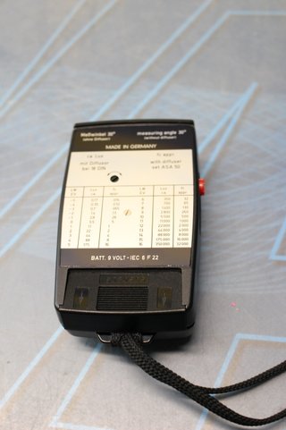 Fotómetro vintage Gossen Profisix SBC (Silicon Blue Cell).