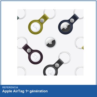 Apple AirTag 1ᵉ génération localizador objetos con