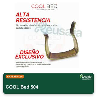 COOL Bed clips metálicos unir bases cama