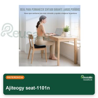 Ajiteogy cojín espuma viscoelástica ergonómico