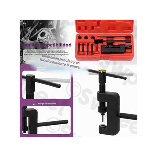 Swpeet kit cortacadenas remachadora 13 piezas