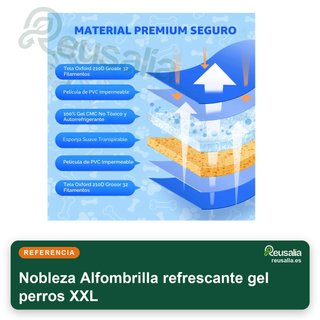Nobleza Alfombrilla refrescante gel perros XXL