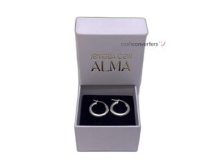 argollas plata 925mm