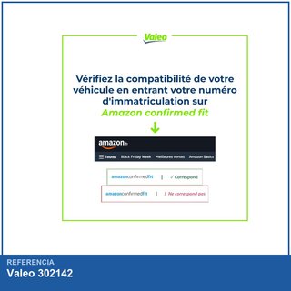 Valeo 302142 pastillas freno disco traseras