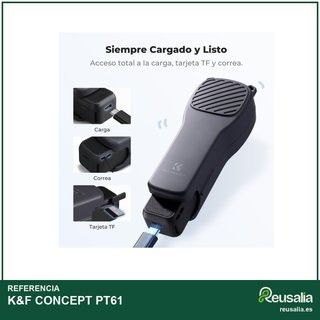 K&F CONCEPT PT61 funda rígida DJI Osmo Pocket 4/3