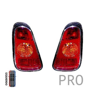 Piloto Trasero Sin Portalámparas Ambar Rojo - Izquierdo - Mini (2001-2005)