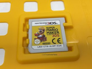 super mario maker 3ds