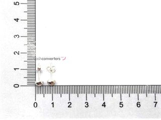 pendientes plata 925mm