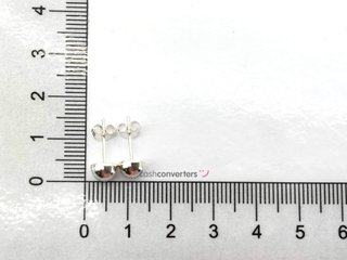 pendientes plata 925mm