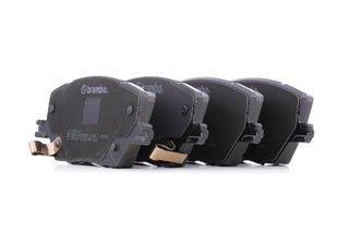 Brembo P 23 164 pastillas freno altura 63.3