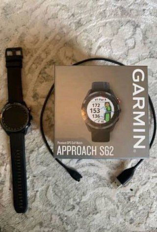 Reloj Garmin Approach S62 Negro