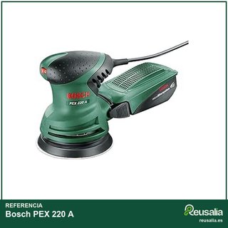 - Bosch PEX 220 A lijadora excéntrica compacta