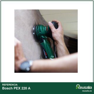 - Bosch PEX 220 A lijadora excéntrica compacta