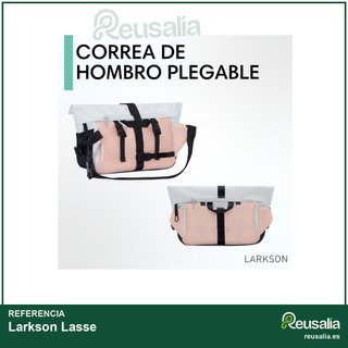 Larkson Lasse bolsa manillar bandolera rosa