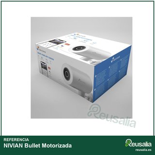 NIVIAN Cámara Bullet WiFi exterior visión nocturna