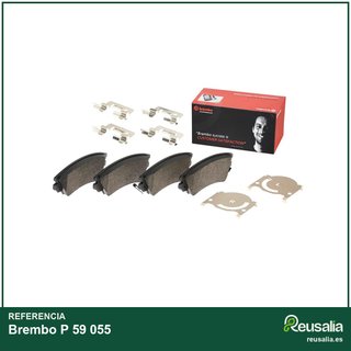 Brembo P 59 055 pastillas de freno ajuste vehículo