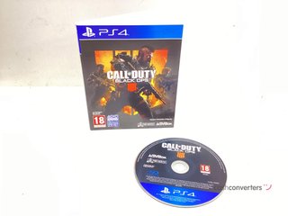 call of duty: black ops 4 ps4