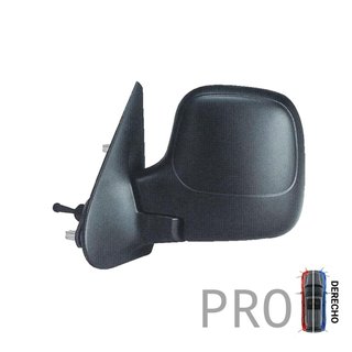 Espejo Completo Mecánico Convexo Térmico - Derecho - Citroën CITROEN Berlingo (1996-2008)