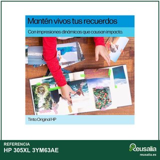 HP 305XL 3YM63AE cartucho tinta tricolor alta