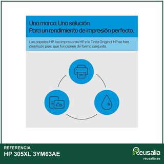 HP 305XL 3YM63AE cartucho tinta tricolor alta