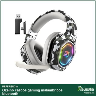 Ozeino cascos gaming inalámbricos bluetooth