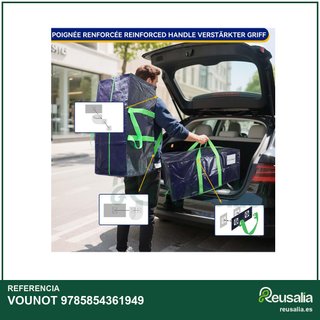 VOUNOT pack 10 bolsas mudanza grandes